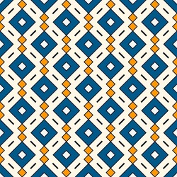 Ethnic, tribal seamless surface pattern. Repeated diamonds and rhombuses motif. Folk background. Folkloric wallpaper. Geometric ornament. Geo digital paper, textile print. Vector art