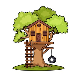 Vector Tree House - Free Stock Photo by maa illustrations on Stockvault.net