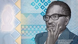 Dr.Antonio Agostinho Neto, Portrait from Angola 200 kwanza 2020 Banknotes.