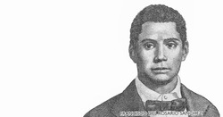 Francisco del Rosario Sanchez, Portrait from Dominican Republic Banknotes. Effigies of the Founding Fathers.