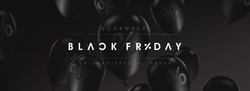 Black friday sale banner layout design template. Advertising Poster design Black friday campaign.