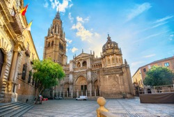 Toledo Cathedral (Primate Cathedral of Saint Mary). Toledo, Castilla La Mancha, Spain