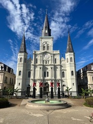 St Louis Cathedral, Jackson Square, New Orlean, Louisiana 