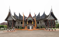 Rumah gadang is the traditional house of Minangkabau, an ethnic group indigeneous to the highlands of West Sumatera.
