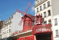 Moulin Rouge in Paris France