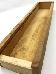 Wooden rectangular packaging box, watch box 