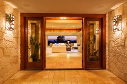 Beautiful Entrance to Luxury Home 