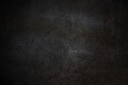 Texture of old gray concrete wall for dark background