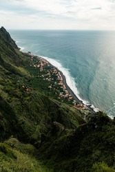 Seascape photo of Madeiran shore