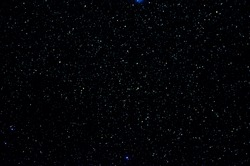 Shiny stars and galaxy space sky night background, Africa
