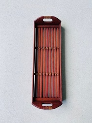 Bamboo tray for miscellaneous items