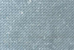 Industrial metal checker plate, metal checker plate texture background