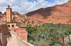 The picturesque Berber village of Gdourt is located in the Anti Atlas in southern Morocco and can be reached via the beautiful Ait Mansour Gorge
