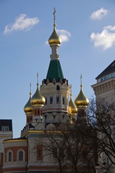 Russian-Orthodox Cathedral of St Nikolaus in Vienna, Austria, Europe

