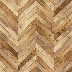 Seamless wood parquet texture (chevron light brown)