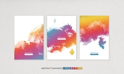 abstract creative commercial-banner template design 