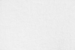 Closeup white cotton fabric texture background.