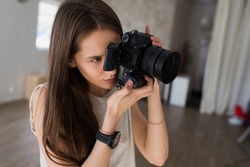 Girl photographer 