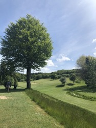 golfcourse in denmark, golfing, golf with family