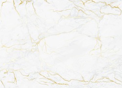 Vector gold marble texture pattern background with hight resolution