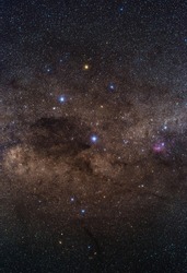 Southern Cross Stars Constellation 50mm