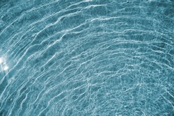 Texture of water in swimming pool