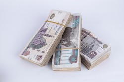 egyptian Cash isolated on white background