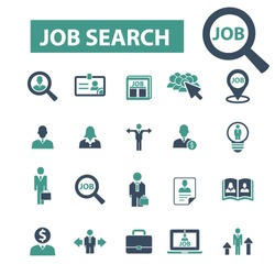 job search icons