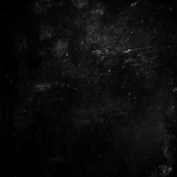 Black scary grunge scratched background, dusty texture, old film effect