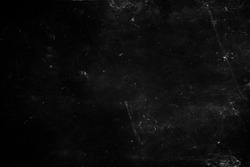Black scratched scary grunge background, metal texture