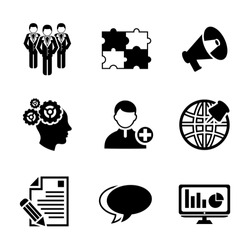 vector communication icons - computer network symbol - internet media connection