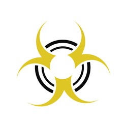 hazard icon dangerous symbol - biohazard symbol symbol - danger sign