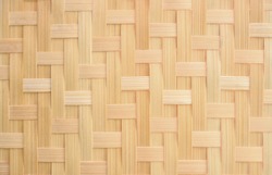 Bamboo weave background, bamboo wood texture