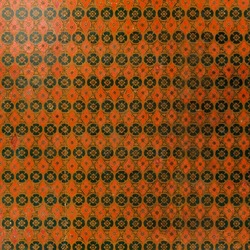 Antique orange victorian wallpaper texture