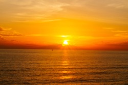 Lana Island Sunset in Thailand