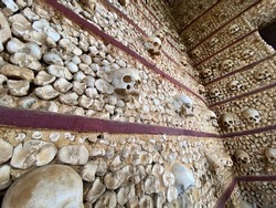 Religion Church Gothic Crypt Horror Wall Skull