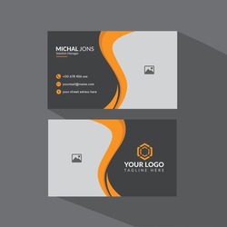 creative corporate businesscard design template