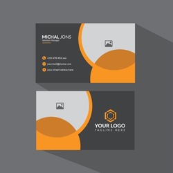 creative corporate businesscard design template