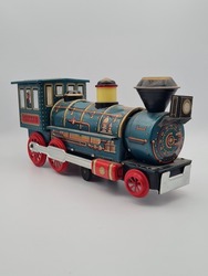 1960s Vintage Toy Train, Made in Japan