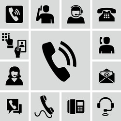 Phone calling icons 