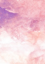 light pink watercolor background