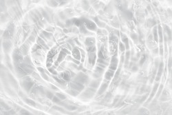 white water wave abstract or pure natural bubble texture background, hand soap, gel foam photography