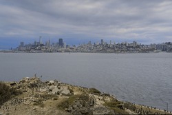 The island of Alcatraz (San Francisco, CA)