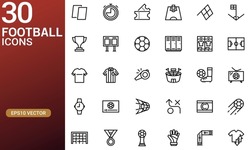 Fifa Football world cup Qatar 2022 icons symbols vector design