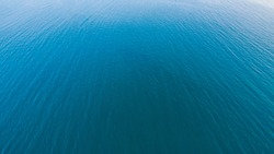 Drone view of the texture of water in the sea