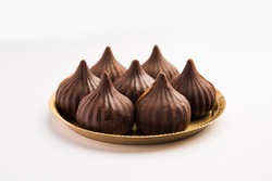 Chocolate Modak for Ganesh Chaturthi Puja or Ganesha festival