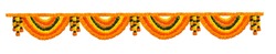Marigold Flower Toran or garland for entrance door