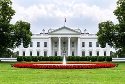 US White House front view 2