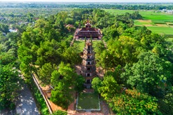 The Thien Mu Pagoda is one of the ancient pagoda in Hue city.It is located on the banks of the Perfume River in Vietnam's historic city of Hue. Thien Mu Pagoda can be reached either by car or by boat.