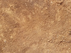 Red Dirt road texture Soil background